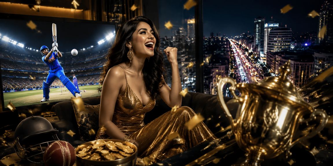 Player placing bets on mobile device showing live Teen Patti game